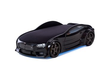 Кровать-машина объемная NEO "БМВ" чёрный