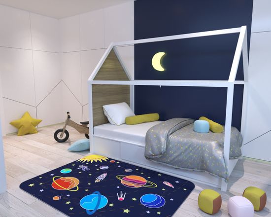 Игровой плюшевый ковер Matlig 3 в 1 120х160 см