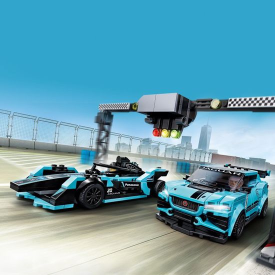 Конструктор LEGO Speed Champions 76898 Formula E Panasonic Jaguar Racing GEN2 car Jaguar I-Pace eTrophy