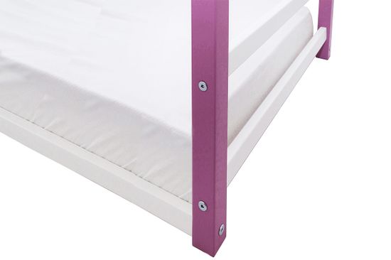 Кровать-домик Монтессори «Svogen» лаванда-белый