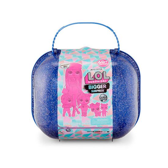 Чемодан L.O.L. Surprise Exclusive Winter Disco Bigger Surprise (60+ сюрпризов), 553008