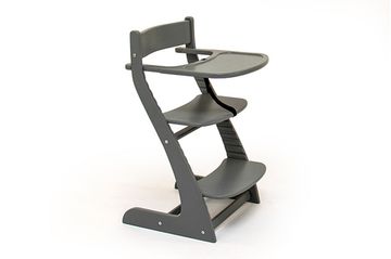 Детский растущий регулируемый стул "Усура графит"