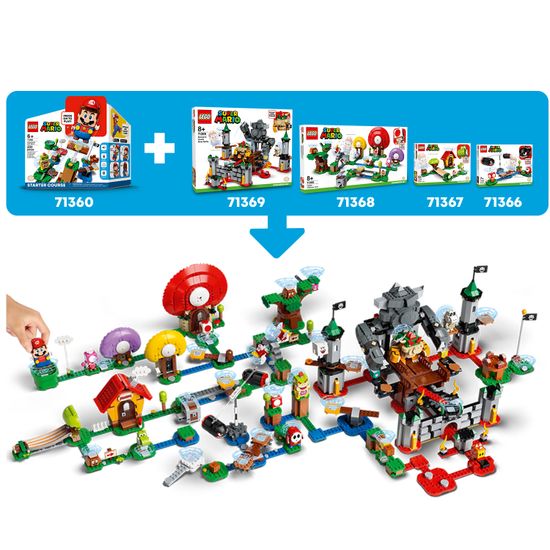 Конструктор LEGO Super Mario 71371 Набор усилений Марио-вертолет