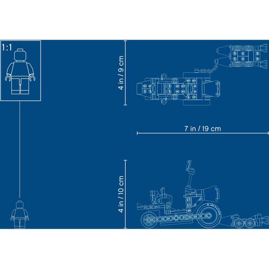 LEGO MINIONS 75549 Конструктор ЛЕГО Миньоны Невероятная погоня на мотоцикле
