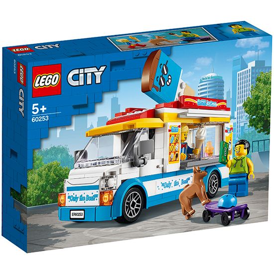 LEGO City 60253 Конструктор ЛЕГО Город Great Vehicles Great Vehicles Грузовик мороженщика