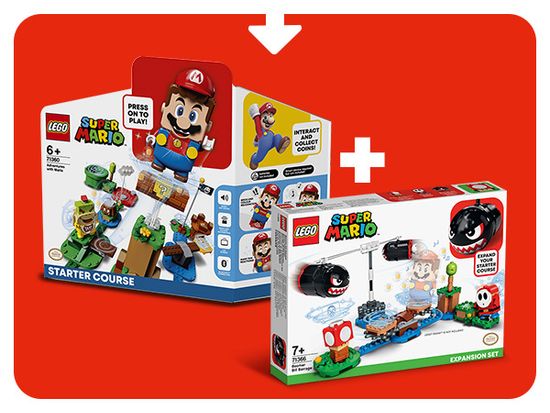 Конструктор LEGO Super Mario 71366 Дополнительный набор Огневой налёт Билла-банзай