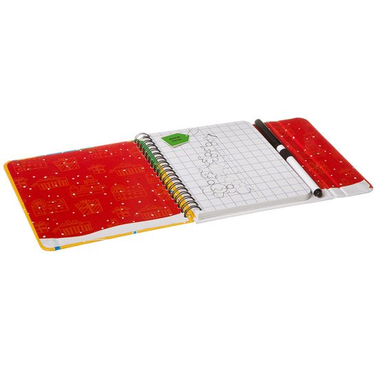 Компактная развивающая игра Bondibon «Игры под ёлку. Дорисуй!» Новогодняя серия