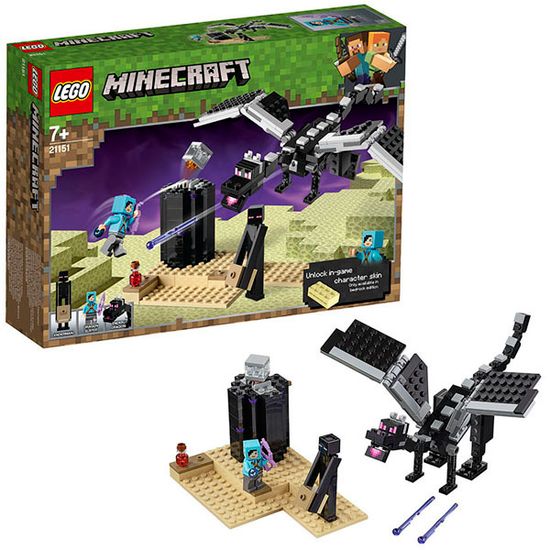 LEGO Minecraft 21151 Конструктор ЛЕГО Майнкрафт Последняя битва