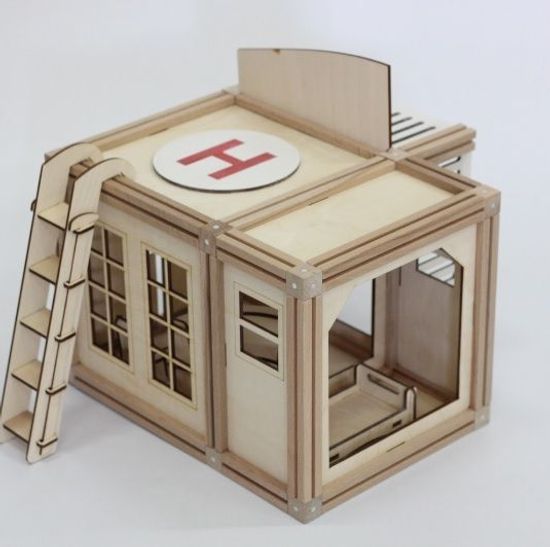 Woodjo Hospital 61 деталь