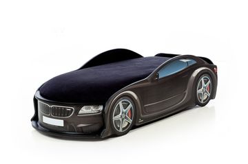 Кровать-машина UNO "БМВ-М" чёрная