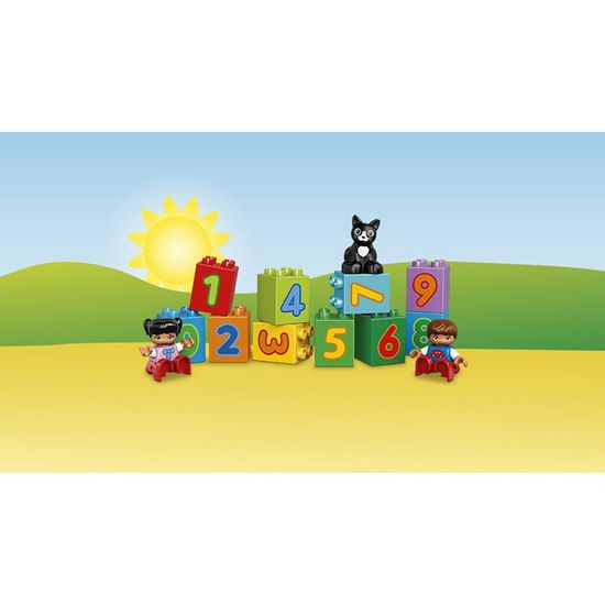 Конструктор LEGO DUPLO My First Поезд «Считай и играй» (10847)