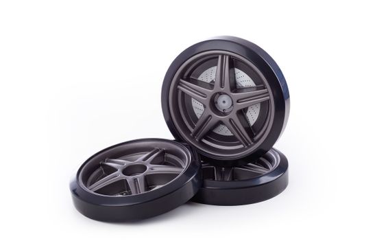 Объемные пластиковые колеса комплект 2 шт