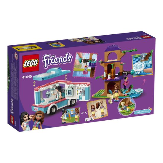 LEGO Friends 41445 Конструктор ЛЕГО Подружки Машина скорой ветеринарной помощи
