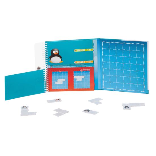 Пингвины на параде - магнитная игра BONDIBON для путешествий SMARTGAMES