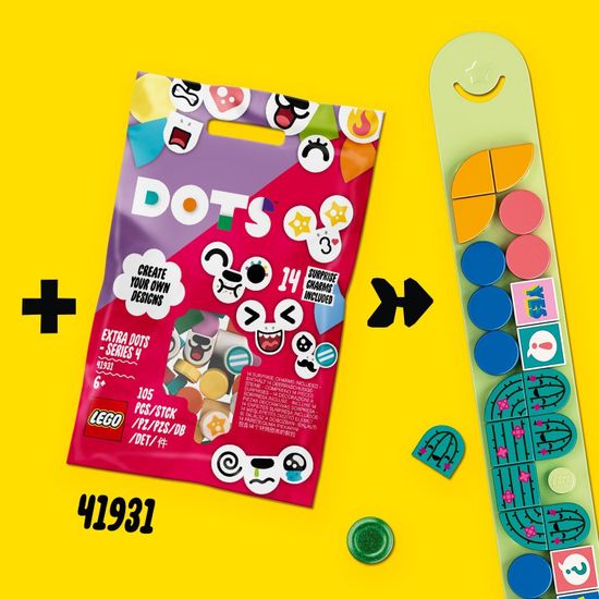 LEGO DOTs 41922 ЛЕГО Дотс Браслет "Стильный кактус"