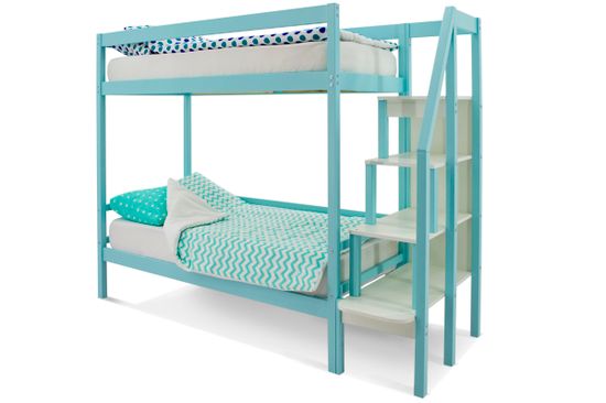 Двухъярусная кровать «Svogen» мятный