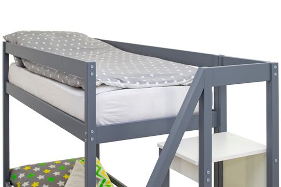 Двухъярусная кровать «Svogen» графит