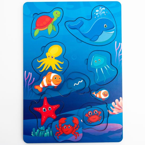 Вкладыш многоуровневый «Морские обитатели»