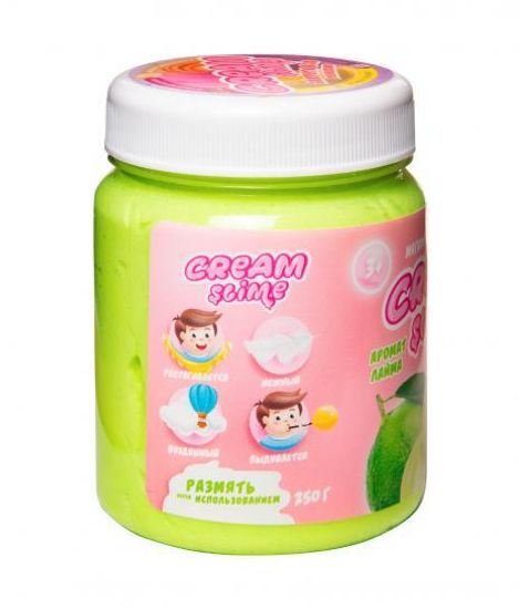 Cream-Slime с ароматом лайма, 250 г