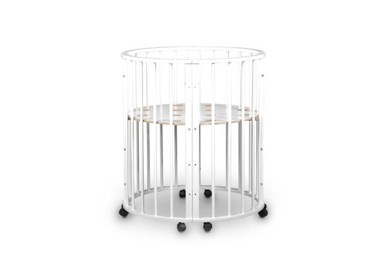 Кроватка для новорожденных трансформер Sleepy 8 в 1 с маятником Венге