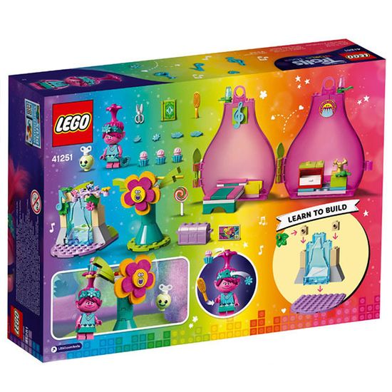 LEGO Trolls 41251 Конструктор ЛЕГО Тролли Домик-бутон Розочки