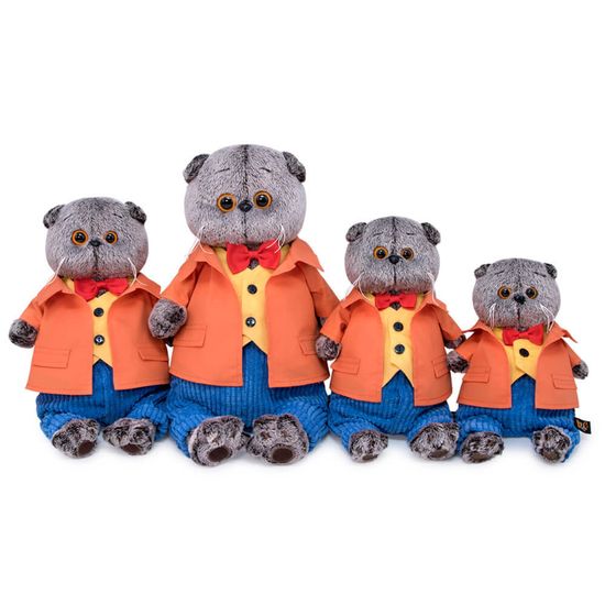 Басик в оранжевом пиджаке 22 см