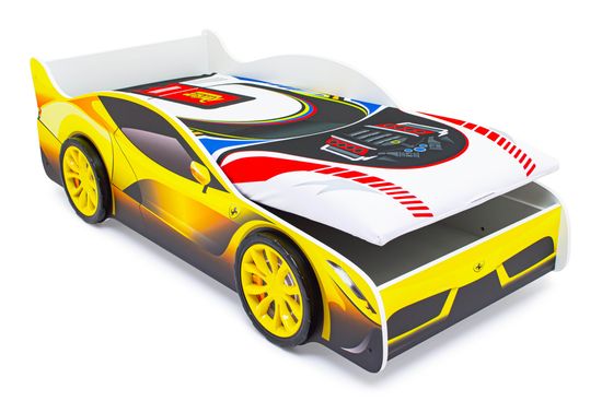 Кровать-машина «Феррари» с подъемным механизмом