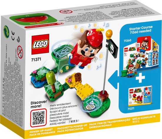 Конструктор LEGO Super Mario 71371 Набор усилений Марио-вертолет