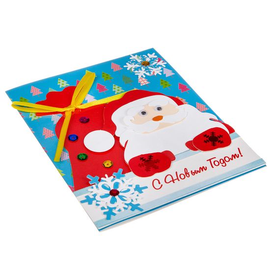 Набор для творчества BONDIBON. Новогодняя открытка своими руками