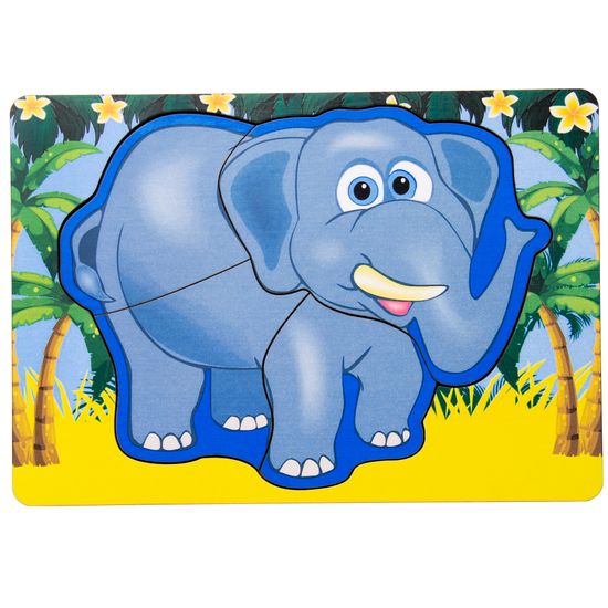 Вкладыш многослойный «Африканские животные»