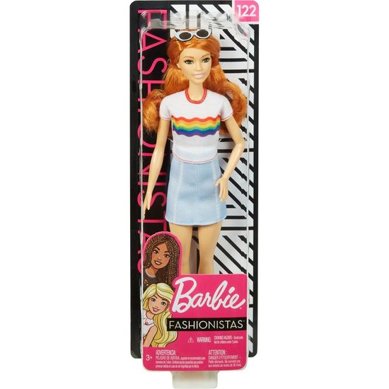 Кукла Barbie Игра с модой Радужный восторг FXL55
