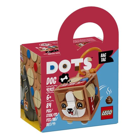 LEGO DOTs 41927 ЛЕГО Дотс Брелок «Щенок»