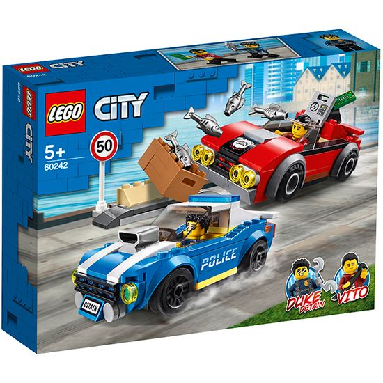 LEGO City 60242 Конструктор ЛЕГО Город Арест на шоссе