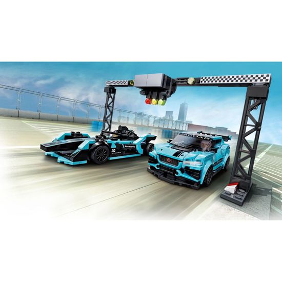 Конструктор LEGO Speed Champions 76898 Formula E Panasonic Jaguar Racing GEN2 car Jaguar I-Pace eTrophy