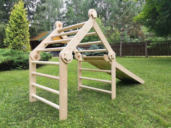 Детский спортивный комплекс "Треугольник Пиклер" Nature
