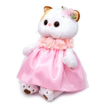 Ли-ли в платье с объемными цветами 24 см