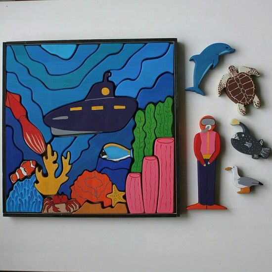 Игровое панно Подводный мир