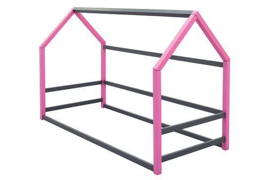 Кровать-домик Монтессори «Svogen» лаванда-графит