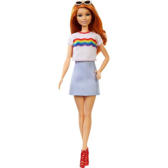 Кукла Barbie Игра с модой Радужный восторг FXL55