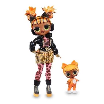 Игровой набор O.M.G. Winter Chill Missy Meow Fashion Doll & Baby Cat with 25 Surprises 27 см, 570271