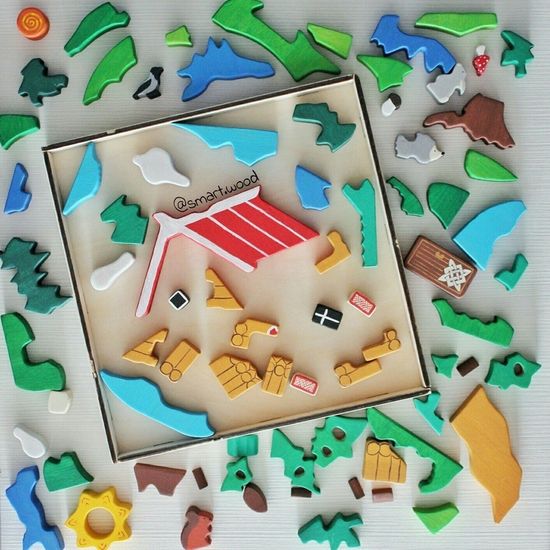 Игровое панно Терем в лесу