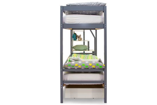 Двухъярусная кровать «Svogen» графит