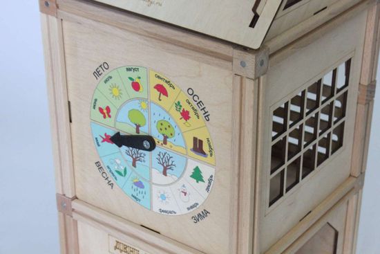 Woodjo Clock Tower 55 деталей