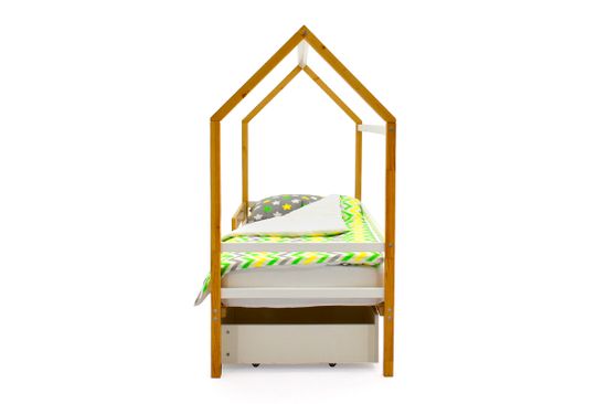 Кровать-домик «Svogen дерево-белый»