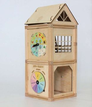 Woodjo Clock Tower 55 деталей