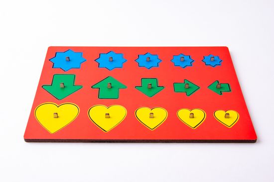 Монтессори «Больше – меньше №1»