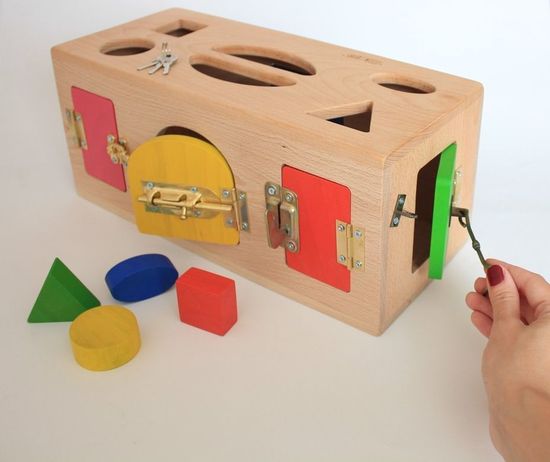 Ящик Монтессори большой