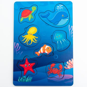 Вкладыш многоуровневый «Морские обитатели»