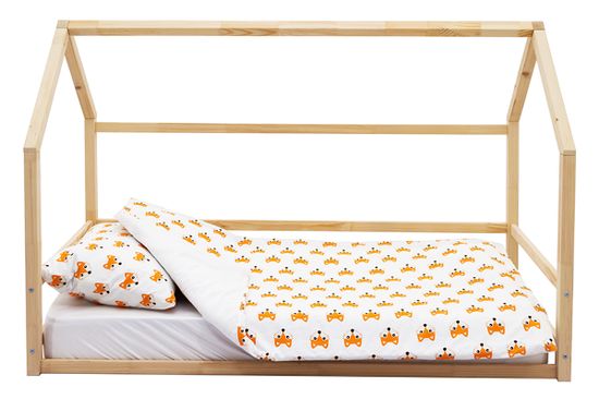 Кровать-домик Монтессори «Svogen» натура