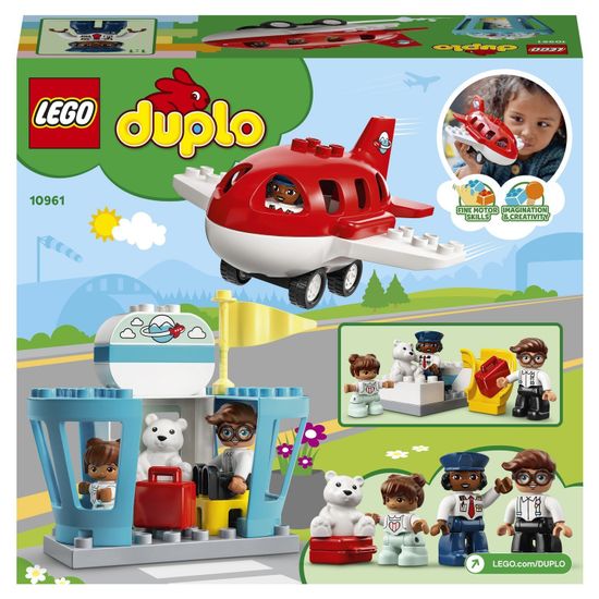 Конструктор LEGO DUPLO Town 10961 Самолет и аэропорт